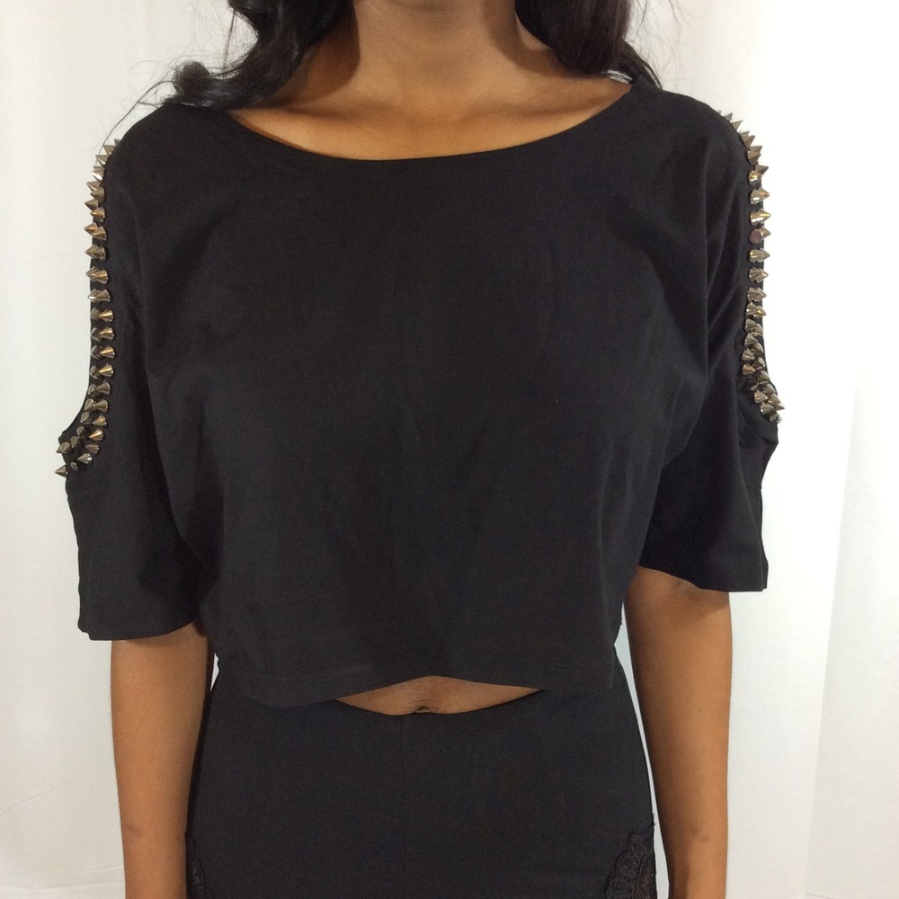 Studded crop top - Picture 3 of 6